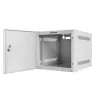 Lanberg WF10-2304-00S armario rack de pared de 10 pulgadas 4U, 280×310×247 mm, puerta metálica, carga 20 kg, IP20, flat pack, gris