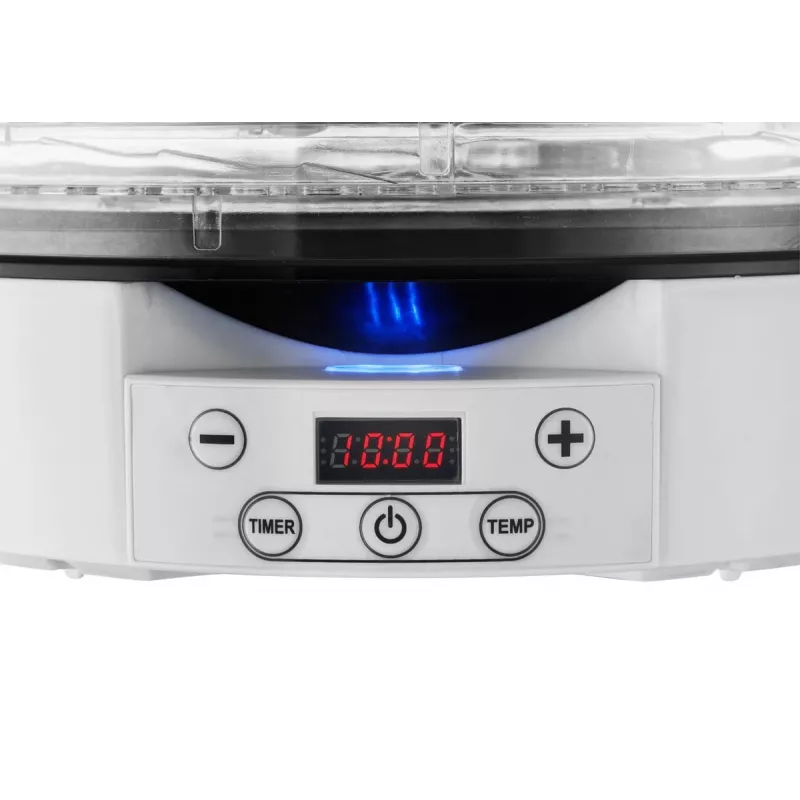 Deshidratador de alimentos Concept Solution SO2020, 500 W, pantalla LED, plata, 220–240 V, 3,3 cm de diámetro de rejilla