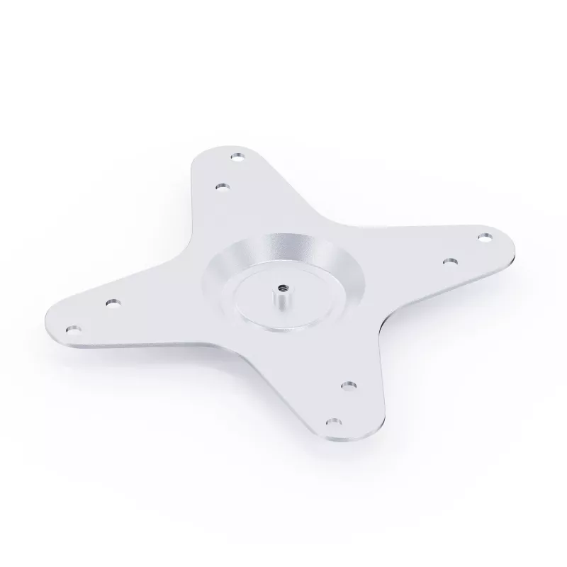 Placa adaptadora WANBO SOPORTE DE TECHO ACCESORIO aluminio plateado 170x170mm