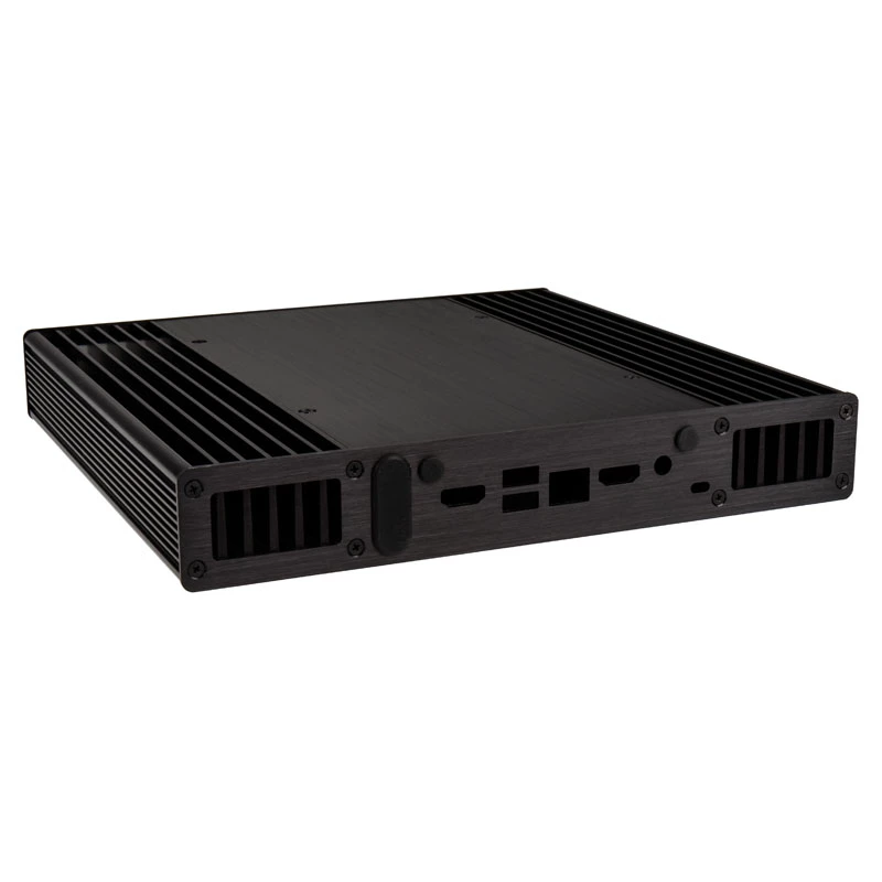 Carcasa de PC Akasa Plato X7D Small Form Factor negra