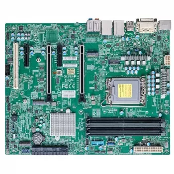 Supermicro - X13SAE - Placa base - ATX - Zócalo LGA1700 - Chipset W680 - USB 3.2 Gen 1, USB 3.2 Gen 2, USB-C Gen 2x2 - Gigabit LAN, 2,5 Gigabit LAN - Gráficos integrados (se requiere CPU)