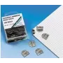 Clips metálicos WEDO 112 154 plata capacidad 10 hojas 100 uds.