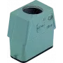 Carcasa de conector Harting HAN 10 A-GG-M25, carcasa rectangular industrial de metal