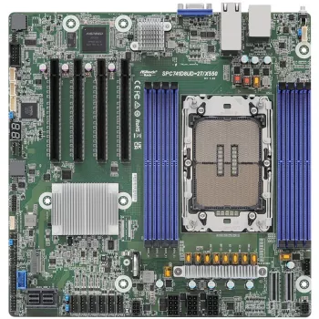 ASRock Rack SPC741D8UD-2T/X550 - Placa base - Deep Micro ATX - LGA4677 Socket-E - Chipset Intel C741 - USB 3.2 Gen 1 - 2 x 10 Gigabit LAN - Gráficos integrados (SPC741D8UD-2T/X550)