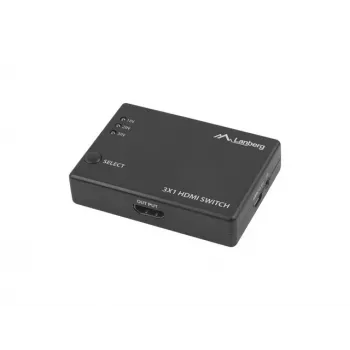 LANBERG CONMUTADOR DE VÍDEO 3X HDMI + PUERTO MICRO USB