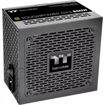 Thermaltake ToughPower GX3 - Fuente de alimentación (interna) - ATX12V 3.0 - EPS12V - 80 PLUS Gold - AC 100-240 V - 850 Watt - Negra (PS-TPD-0850NNFAGE-3)