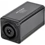 NEUTRIK NL8MMXX - Adaptador pasante speakON de 8 polos para extensiones de cable - en negro (NL8MMXX)