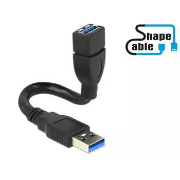 Cable USB DeLOCK 0,15 m 2xUSB3.0-A