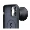 ShiftCam AC-CA-14PR-CH-EF funda protectora con montura para objetivo para iPhone 14 Pro, MagSafe, charcoal