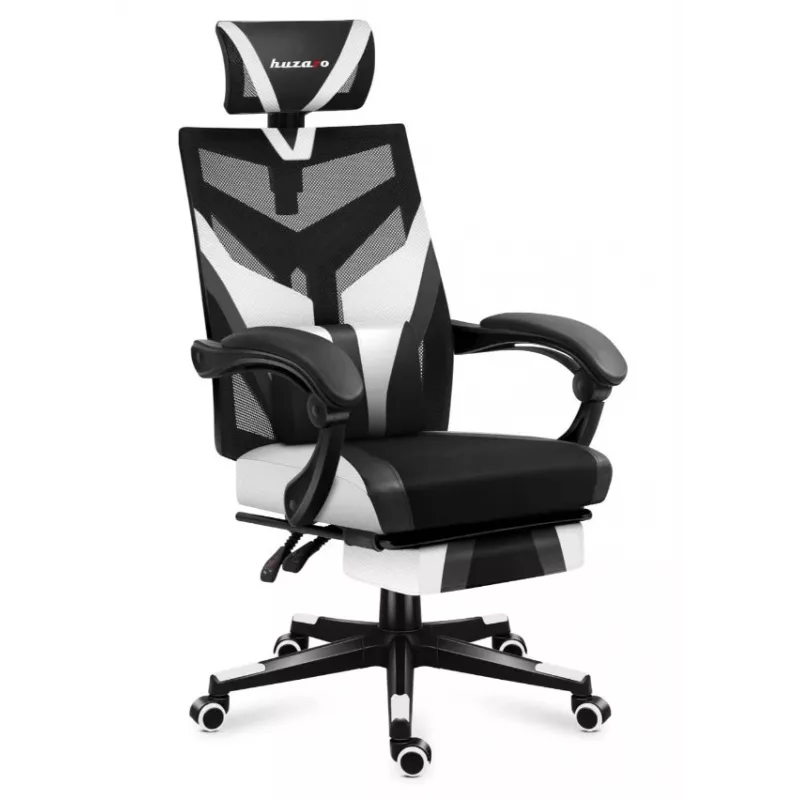 Silla gaming Huzaro Combat 5.0 blanca