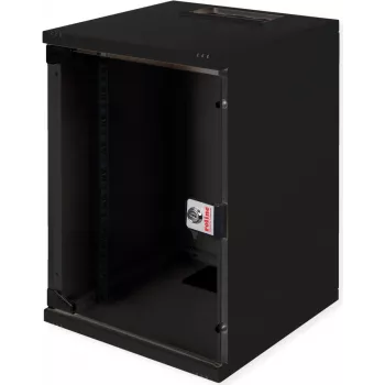 Armario de red de pared ROLINE Basic 26.21.0194, 10 pulgadas, 9U, 312 x 300 mm, negro RAL 9005