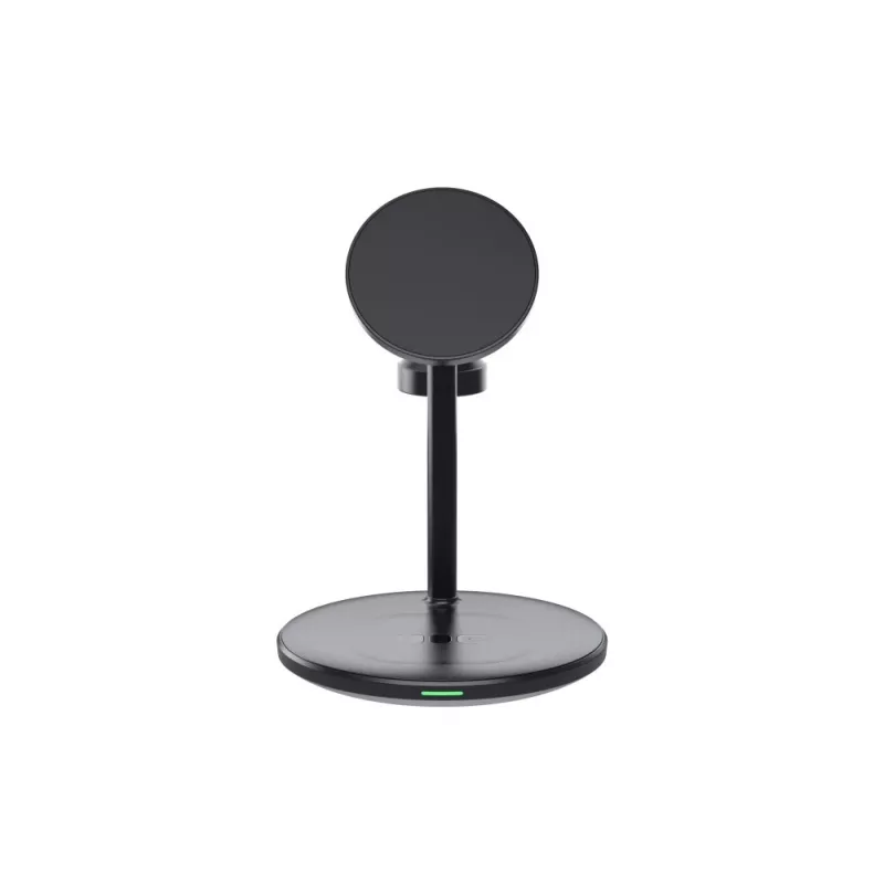 Green Cell MSST-GC-3IN1-B cargador para dispositivos móviles auriculares, auricular, smartphone, smartwatch negro carga inalámbrica coche