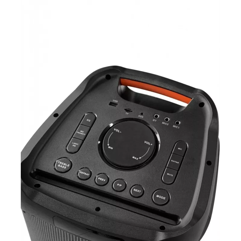 Sistema de karaoke Blaupunkt PB10DB 1000W micrófono con cable indicador LED