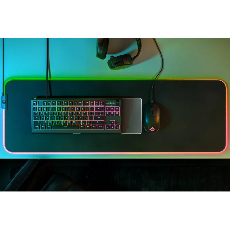 Teclado Steelseries APEX 3 TKL USB QWERTY US English negro