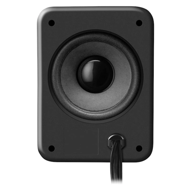 Defender V12 65212 altavoces para ordenador 2.1, 11 W, subwoofer de 5 W, alimentados por USB, retroiluminación LED, negros, 115 x 130 x 223 mm
