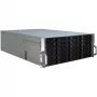Carcasa de servidor Inter-Tech 4U-4424 Rack Negro, Plata