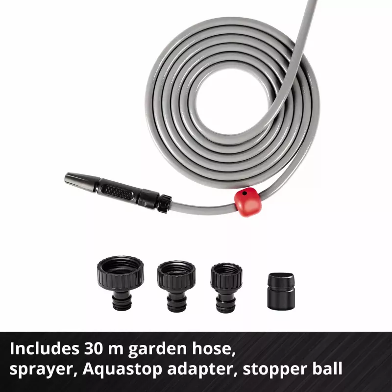 Enrollador de manguera de pared Einhell GE-HR 18/30 Li-Solo Automatic 30m manguera