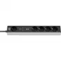 Brennenstuhl 1159780615 regleta de enchufes 1,5 m 5 salidas AC interior negro, gris