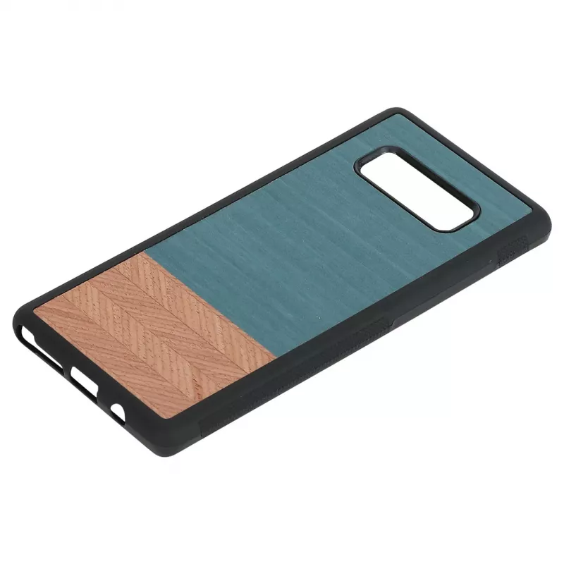 Funda para smartphone man and wood para Galaxy Note 8 — denim negro