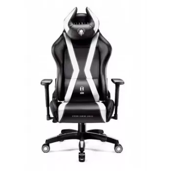Diablo X-HORN 2.0. Silla gaming normal negra-blanca