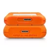 LACIE RUGGED MINI USB 3.0 2TB / Resistente a golpes, lluvia y presión / 6,4cm 2,5 pulgadas