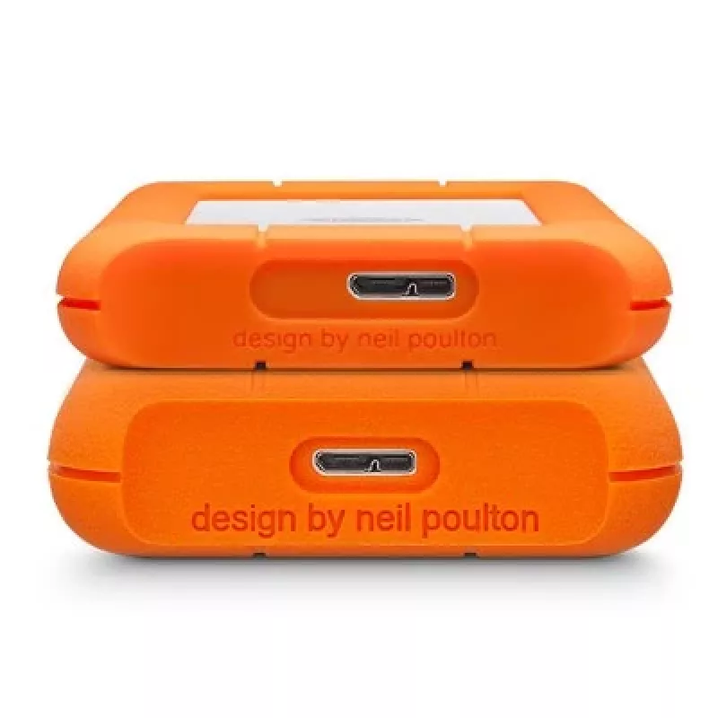 LACIE RUGGED MINI USB 3.0 2TB / Resistente a golpes, lluvia y presión / 6,4cm 2,5 pulgadas