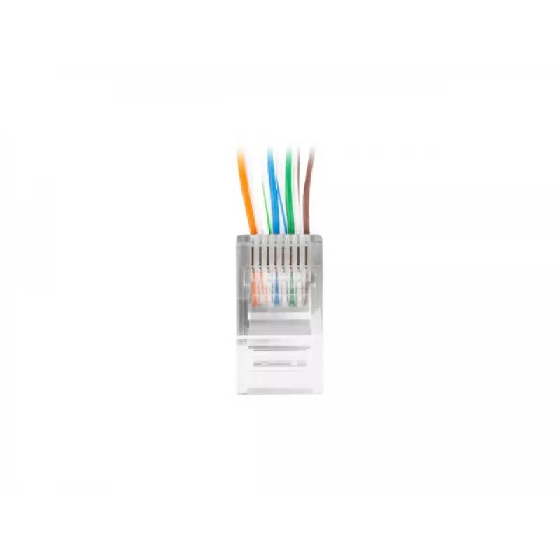 Conector de red RJ45 PLU-5000EZ CAT. 5e UTP (100 unidades)
