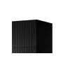 Armario ropero cama meble PAFOS 1D BASE 45×55.5×45 cm negro mate, 1 puerta
