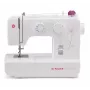Máquina de coser automática SINGER Promise 1412 — eléctrica, 12 puntadas integradas, selector giratorio, blanca