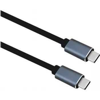 Cable USB Helos 304319 USB 3.2 Gen 2 2m USB C negro gris