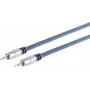Cable de audio ShiverPeaks 30812-5MHQ 3,5 mm estéreo cromado, 5,0 m