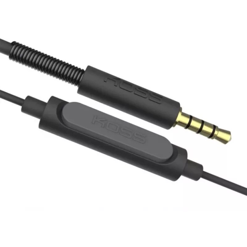 Koss | KPH30iK | Auriculares | Con cable | On-Ear | Micrófono | Negro