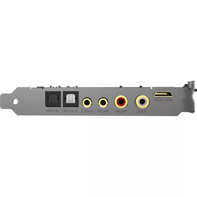 Tarjeta de sonido Creative Labs SoundBlaster AE-9 — reproducción y grabación de 32 bits / 384 kHz