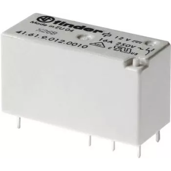 FIN 41.61.9 12V - Relé enchufable 1x UM 250V/16A 12V RM 5,0mm (41.61.9.012.0010)