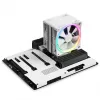 NZXT T120 RGB Disipador de CPU por aire 12 cm Blanco 1 ud.