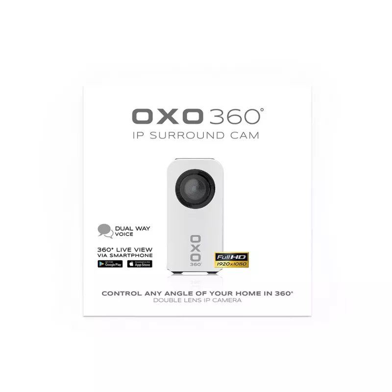 Cámara de vigilancia Easypix OXO 360° IP Cam 56200