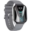 Canyon Chatter SW-58 CNS-SW58SS reloj inteligente, IPS de 1,8″, llamadas BT, gris plata