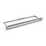 Keystone,Module Carrier, 48,30cm (19) Panel de conexiones para 24x módulos TP, 1U, gris claro (S216321)