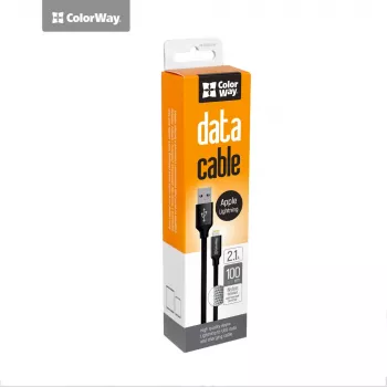 Cable Lightning Colorway CW-CBUL004-BK 1m negro