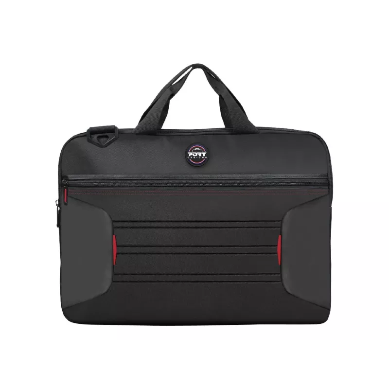 Port Designs PREMIUM PACK 17.3 501874 bolso bandolera para portátil 43,9 cm (17,3 pulgadas) con ratón inalámbrico, poliéster, negro