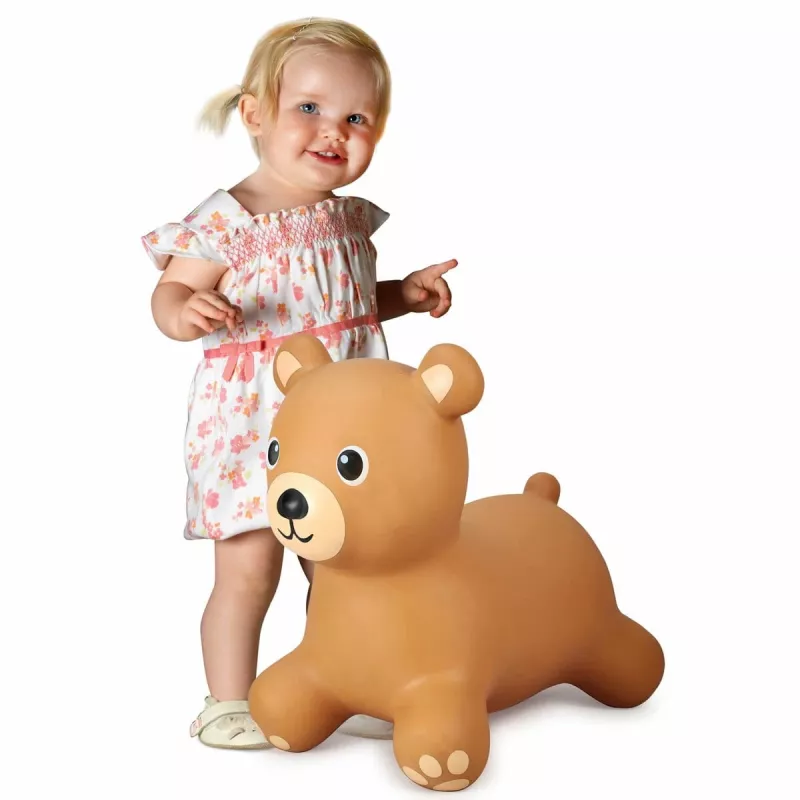 Juguete inflable Jamara 466001 marrón animal para 1 año