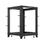 Rack de pie Lanberg OR01-6115-B 15U negro capacidad 600 kg