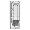 Stealkey Customs SK-Crossflow para Lian Li - O11D XL Evo Distroplate D5/DDC - acrílico