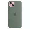 Apple iPhone 15 Plus Funda de silicona con MagSafe - Cypress