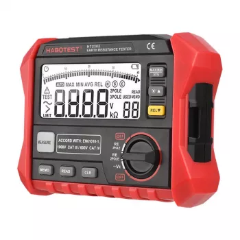 Habotest HT2302 comprobador digital de resistencia de tierra