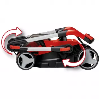 Cortacésped a batería GE-CM 36/34-1 Li-Solo, 36 Volt (2x18V) (rojo/negro, sin batería ni cargador)
