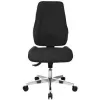 Topstar Point 91 silla de oficina, PI99GBC0 negro tejido, estructura de aluminio