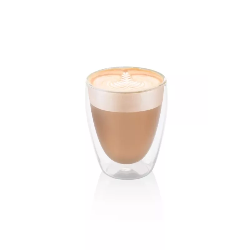 Vasos de cappuccino Eta 240 ml transparente vidrio borosilicato