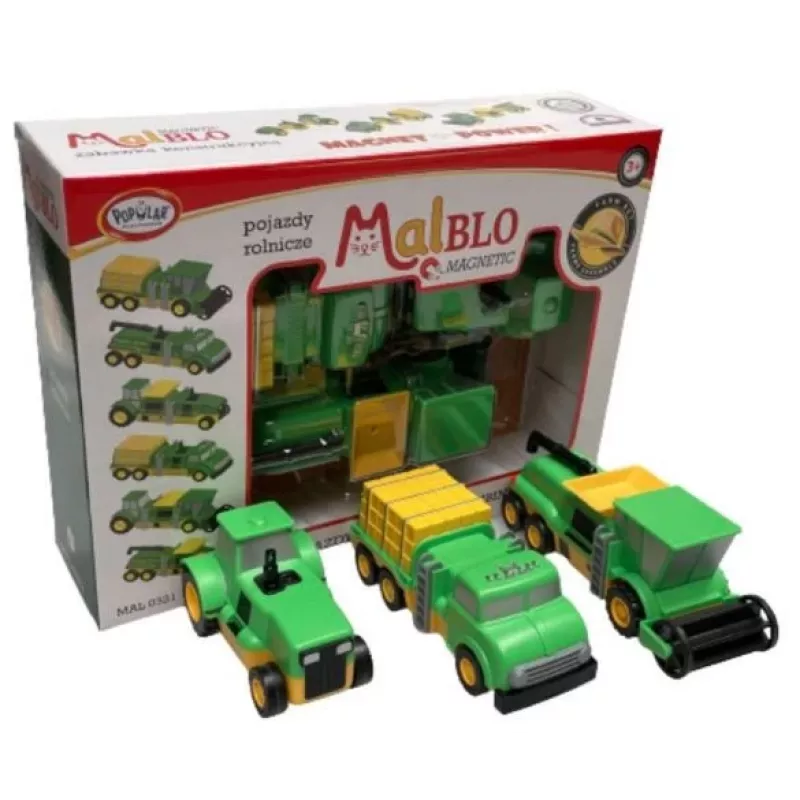 Popular Playthings - Mix or Match Vehicles Farm (Bilingüe)