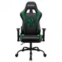 Silla de oficina Subsonic SA5609-H2 asiento acolchado respaldo acolchado negro rojo